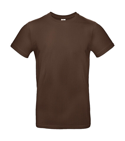 B &amp; C #E190 T-Shirt, Chocolate, S bedrucken, Art.-Nr. 019427011