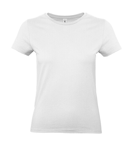 B &amp; C #E190 /women T-Shirt, White, L bedrucken, Art.-Nr. 020420005
