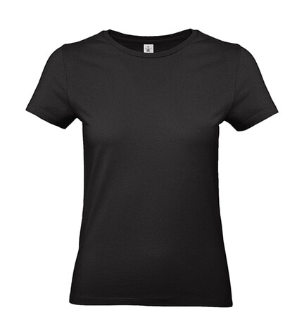 B &amp; C #E190 /women T-Shirt, Black, L bedrucken, Art.-Nr. 020421015
