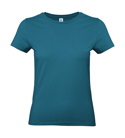 B &amp; C #E190 /women T-Shirt, Diva Blue, L bedrucken, Art.-Nr. 020423305