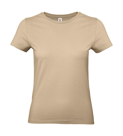 B &amp; C #E190 /women T-Shirt, Sand, L bedrucken, Art.-Nr. 020427415