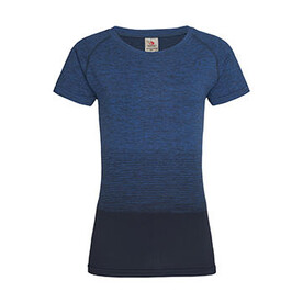 Stedman Seamless Raglan Flow Women, Blue Transition, L bedrucken, Art.-Nr. 023053095