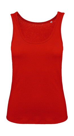 B &amp; C Organic Inspire Tank T /women, Fire Red, M bedrucken, Art.-Nr. 026424074