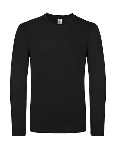 B &amp; C #E150 LSL, Black, M bedrucken, Art.-Nr. 027421014