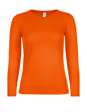 B &amp; C #E150 LSL /women, Orange, L bedrucken, Art.-Nr. 029424105