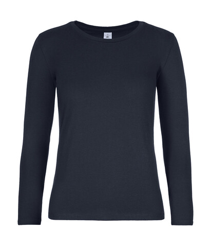 B &amp; C #E190 LSL /women, Navy, XS bedrucken, Art.-Nr. 030422002