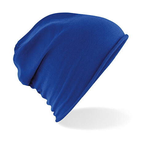 Beechfield Jersey Beanie, Royal, One Size bedrucken, Art.-Nr. 031693000