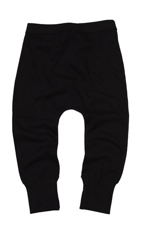 BabyBugz Baby Sweatpants, Black, 6-12 bedrucken, Art.-Nr. 033471013