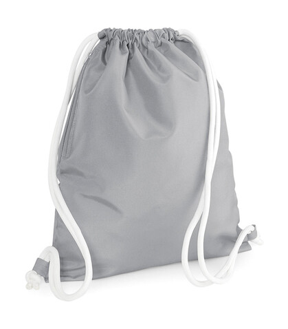 Bag Base Icon Gymsac, Light Grey, One Size bedrucken, Art.-Nr. 039291380