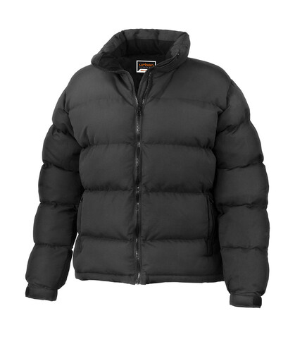 Result Ladies` Holkam Down Feel Jacket, Black, M bedrucken, Art.-Nr. 041331014