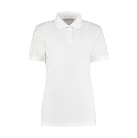 Kustom Kit Ladies` Classic Fit Polo Superwash® 60º, White, 2XS (6) bedrucken, Art.-Nr. 042110001