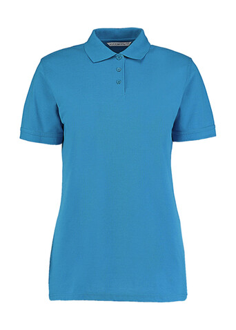 Kustom Kit Ladies` Classic Fit Polo Superwash® 60º, Turquoise, XL bedrucken, Art.-Nr. 042115366