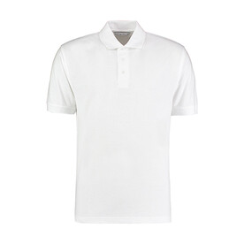 Kustom Kit Men`s Classic Fit Polo Superwash® 60º, White, 5XL bedrucken, Art.-Nr. 043110000