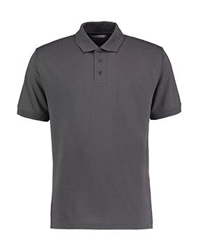 Kustom Kit Men`s Classic Fit Polo Superwash® 60º, Charcoal, 2XL bedrucken, Art.-Nr. 043111307