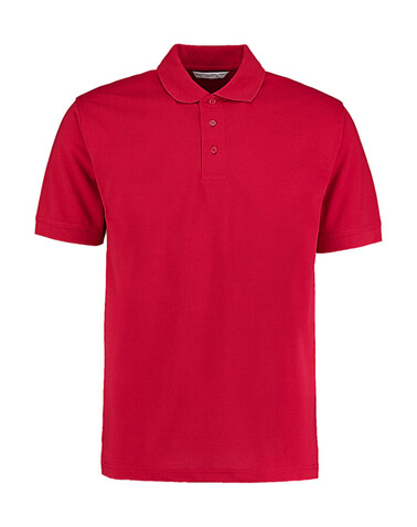 Kustom Kit Men`s Classic Fit Polo Superwash® 60º, Red, XL bedrucken, Art.-Nr. 043114006