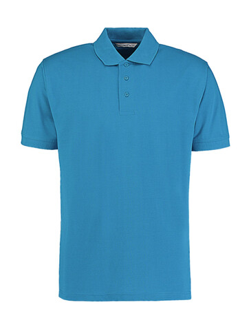 Kustom Kit Men`s Classic Fit Polo Superwash® 60º, Turquoise, S bedrucken, Art.-Nr. 043115363