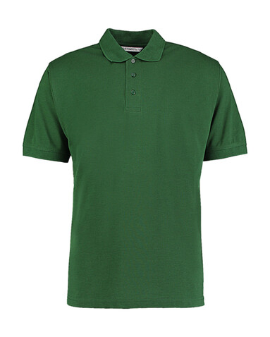 Kustom Kit Men`s Classic Fit Polo Superwash® 60º, Bottle Green, XL bedrucken, Art.-Nr. 043115406