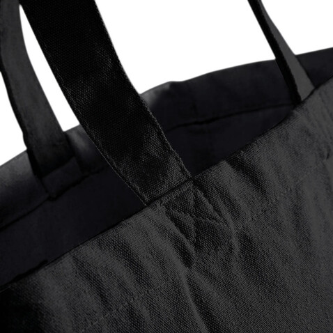 Quadra Canvas Classic Shopper, Black, One Size bedrucken, Art.-Nr. 043301010