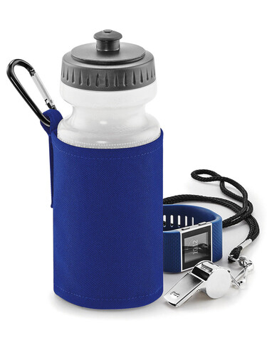 Quadra Water Bottle And Holder, Graphite Grey, One Size bedrucken, Art.-Nr. 046301310