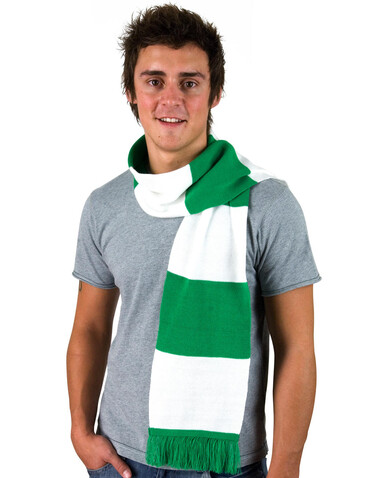 Result Team Scarf, Black/White, One Size bedrucken, Art.-Nr. 051331500