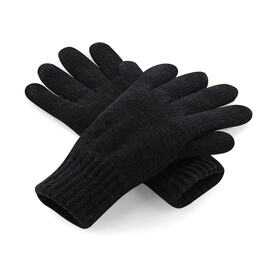 Beechfield Classic Thinsulate™ Gloves, Black, S/M bedrucken, Art.-Nr. 061691011 Beechfield Classic Thinsulate™ Gloves, Black, S/M bedrucken, Art.-Nr. 061691011