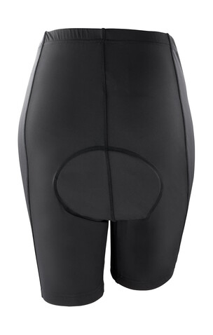 Result Ladies` Padded Bike Shorts, Black, XS (8) bedrucken, Art.-Nr. 063331012