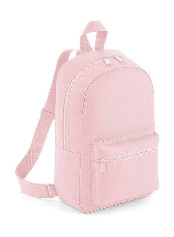 Bag Base Mini Essential Fashion Backpack, Powder Pink, One Size bedrucken, Art.-Nr. 064294410