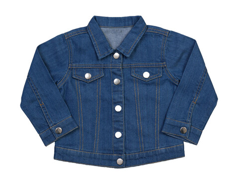 BabyBugz Baby Rocks Denim Jacket, Denim Blue, 2-3 yrs bedrucken, Art.-Nr. 065473086