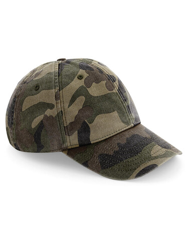 Beechfield Low Profile Vintage Cap, Vintage Mustard, One Size bedrucken, Art.-Nr. 067696460