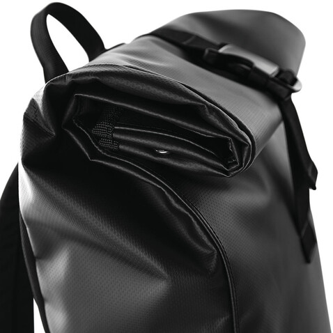 Bag Base Tarp Roll Top Backpack, Black, One Size bedrucken, Art.-Nr. 070291010
