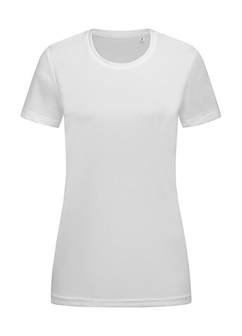 Stedman Sports-T Women, White, M bedrucken, Art.-Nr. 076050004