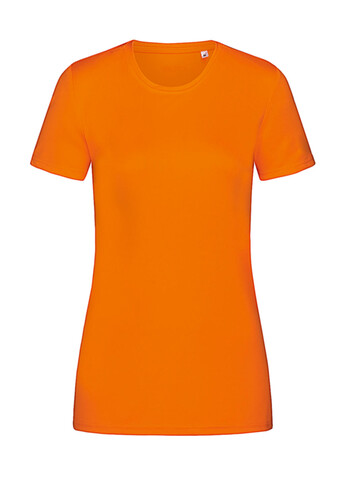Stedman Sports-T Women, Cyber Orange, L bedrucken, Art.-Nr. 076054325
