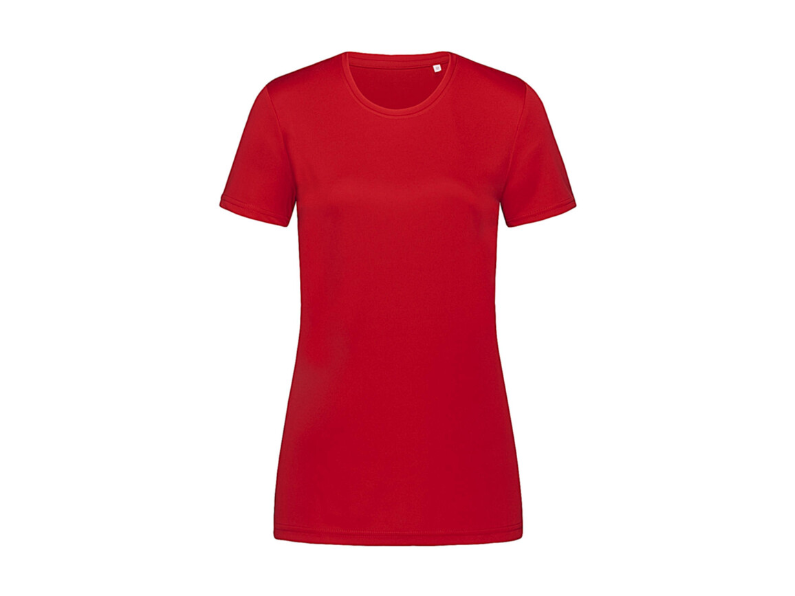 Stedman Sports-T Women, Crimson Red, 2XL bedrucken, Art.-Nr. 076054417