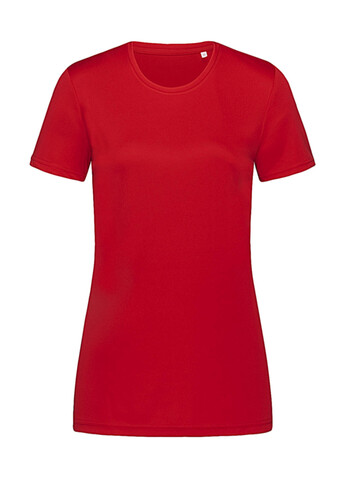 Stedman Sports-T Women, Crimson Red, M bedrucken, Art.-Nr. 076054414