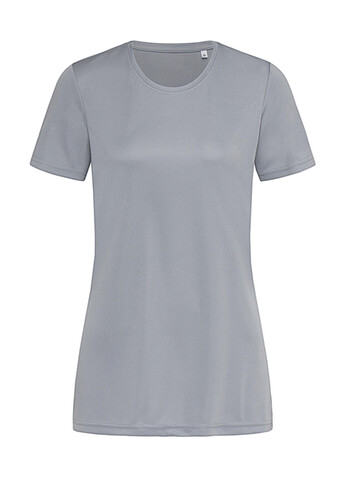 Stedman Sports-T Women, Silver Grey, L bedrucken, Art.-Nr. 076057135