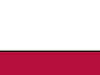 Kustom Kit Regular Fit Cooltex® Panel V Neck Tee, White/Red, XL bedrucken, Art.-Nr. 076110576