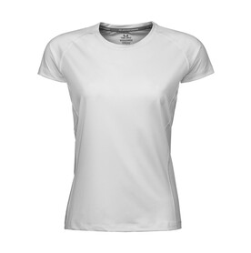 Tee Jays COOLdry Ladies` Tee, White, S bedrucken, Art.-Nr. 077540003 Tee Jays COOLdry Ladies` Tee, White, S bedrucken, Art.-Nr. 077540003
