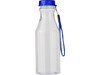 Trinkflasche ‘Mary’ aus Kunststoff Clarissa – Blau bedrucken, Art.-Nr. 005999999_7835