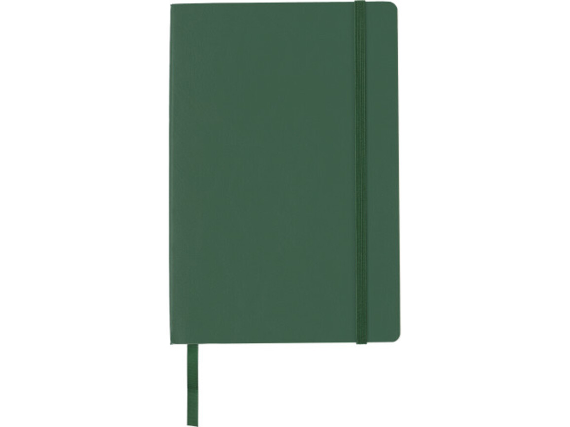 Notizbuch aus PU Mireia – Grün bedrucken, Art.-Nr. 004999999_8276