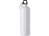 Trinkflasche 'Göteborg' (750 ml) aus Aluminium – Weiß bedrucken, Art.-Nr. 002999999_8695