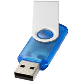 Rotate Transculent USB-Stick, blau, 1GB bedrucken, Art.-Nr. 1Z44002D Rotate Transculent USB-Stick, blau, 1GB bedrucken, Art.-Nr. 1Z44002D