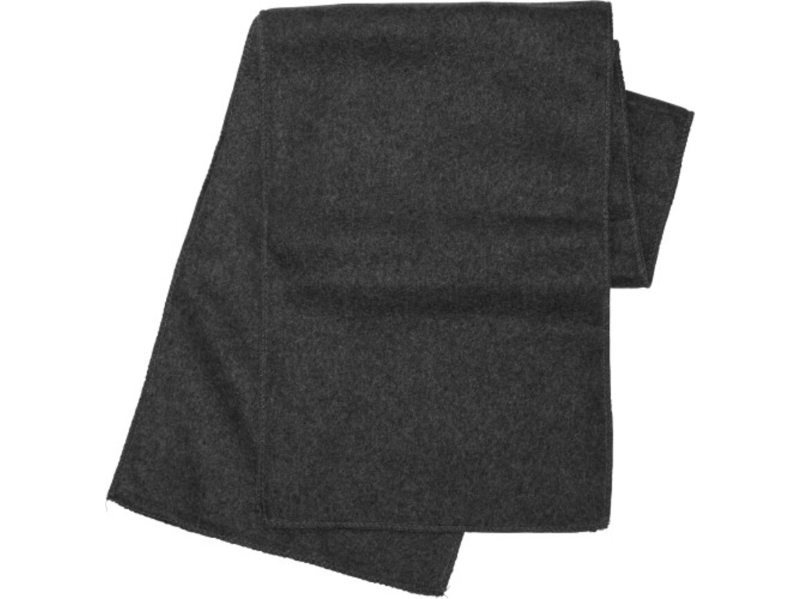 Fleece-Schal 'Kitzbühel' aus Polyester-Fleece – Schwarz bedrucken, Art.-Nr. 001999999_1743