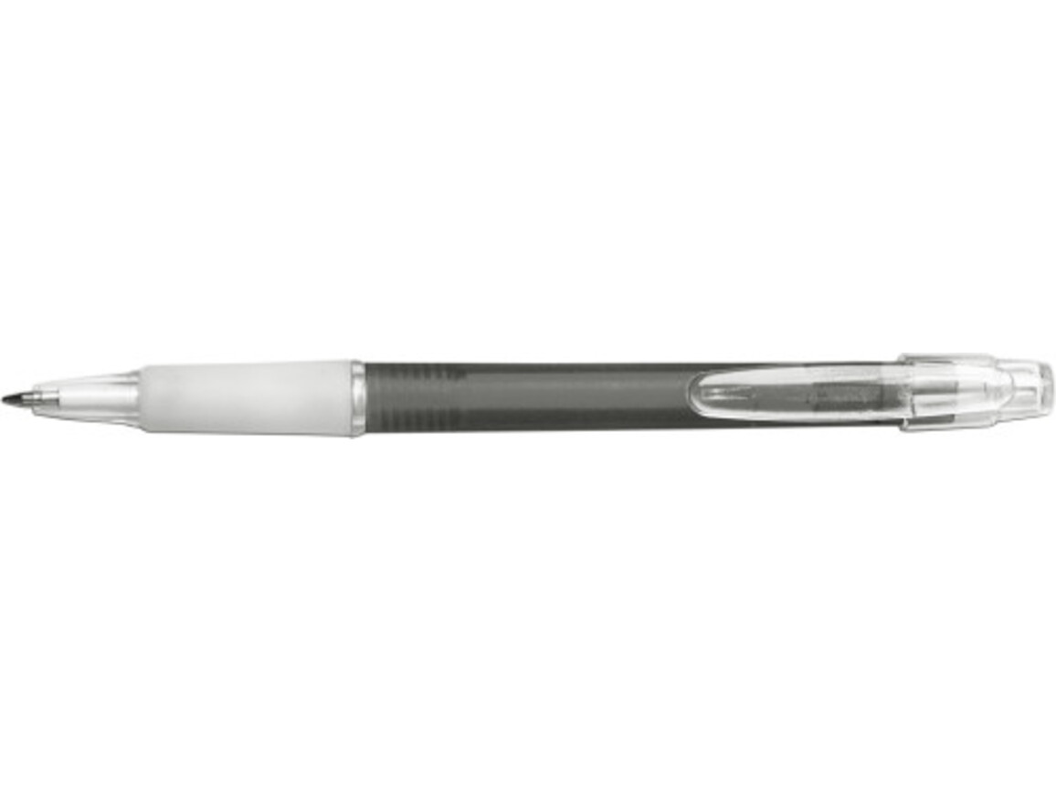 Kugelschreiberaus Kunststoff Zaria – Schwarz bedrucken, Art.-Nr. 001999999_3321