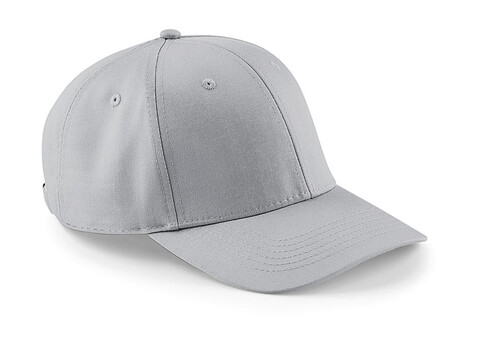 Beechfield Urbanwear 6 Panel Cap, Light Grey, One Size bedrucken, Art.-Nr. 079691380