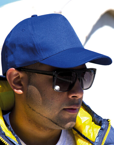 Result Caps Houston 5-Panel Printers Cap, Royal, One Size bedrucken, Art.-Nr. 080343000