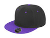 Result Caps Bronx Original Flat Peak Dual Color, Black/Purple, One Size bedrucken, Art.-Nr. 082341680