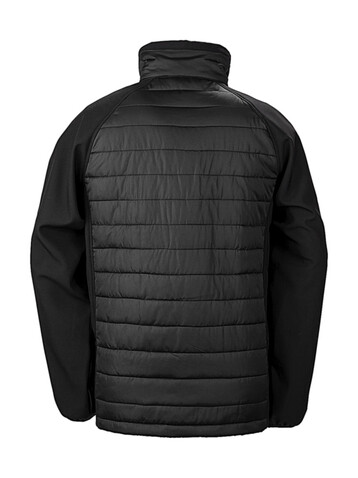 Result Compass Padded Softshell, Black/Black, M bedrucken, Art.-Nr. 084331774