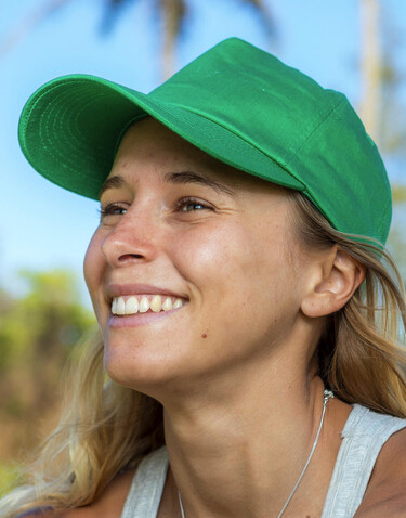 Result Caps Boston 5-Panel Printers Cap, Apple Green, One Size bedrucken, Art.-Nr. 084345220