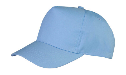 Result Caps Boston 5-Panel Printers Cap, Sky, One Size bedrucken, Art.-Nr. 084343200