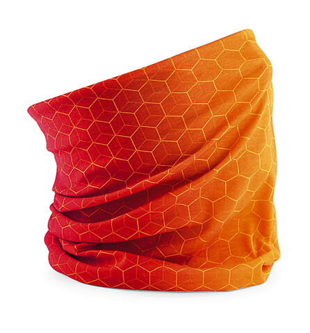 Beechfield Morf™ Geometric, Geo Orange, One Size bedrucken, Art.-Nr. 085694140